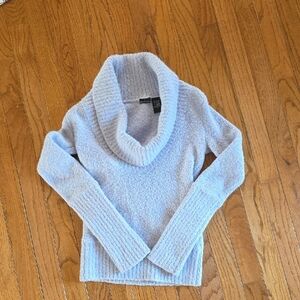 Moda International Light Purple Cowl Neck Sweater